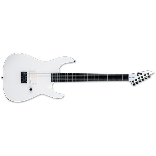 ESP LTD M-HT ARCTIC METAL ELECTRIC GUITAR SNOW WHITE SATIN