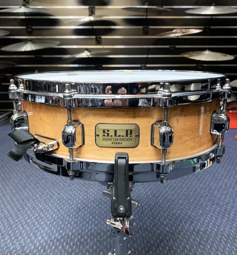 Tama 14x4.5" Figured Maple SLP snare LIMITED EDITION - ONE OF A KIND