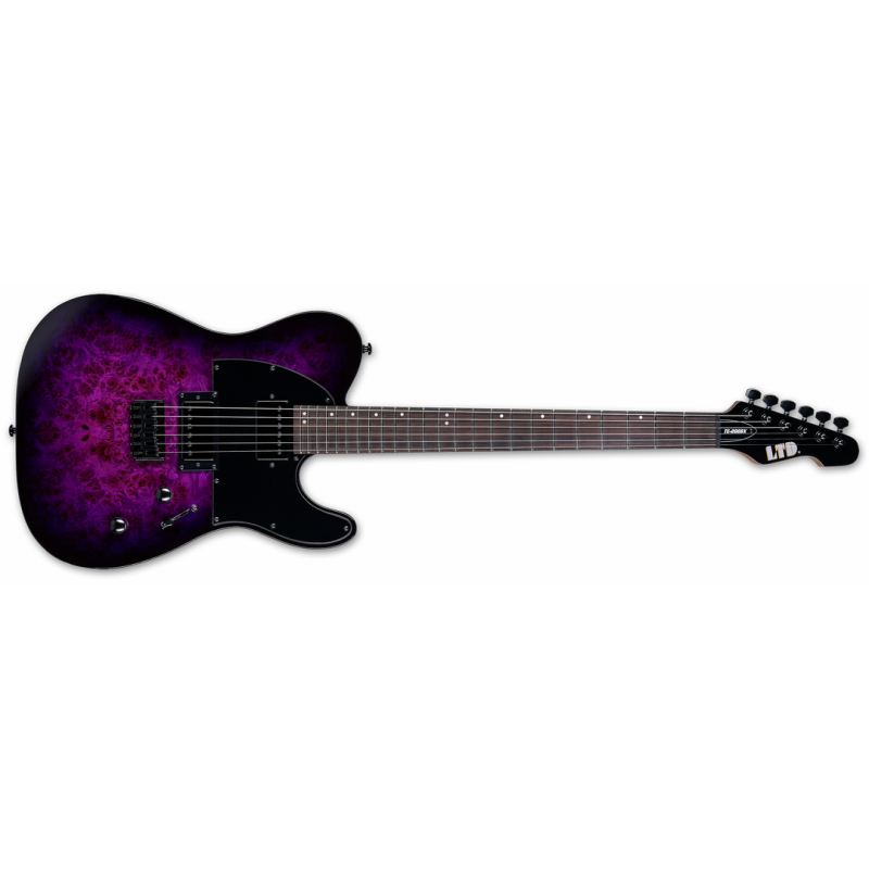 ESP LTD TE-200DX Purple Burst