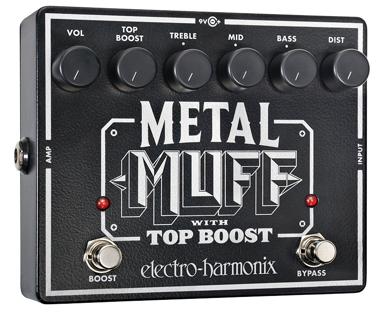 ELECTRO-HARMONIX – EHX – METAL MUFF – DISTORTION WITH TOP BOOST