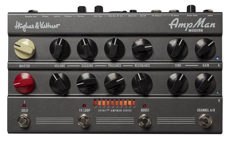 Hughes and Kettner Ampman Modern Floor Guitar Amp Pedal