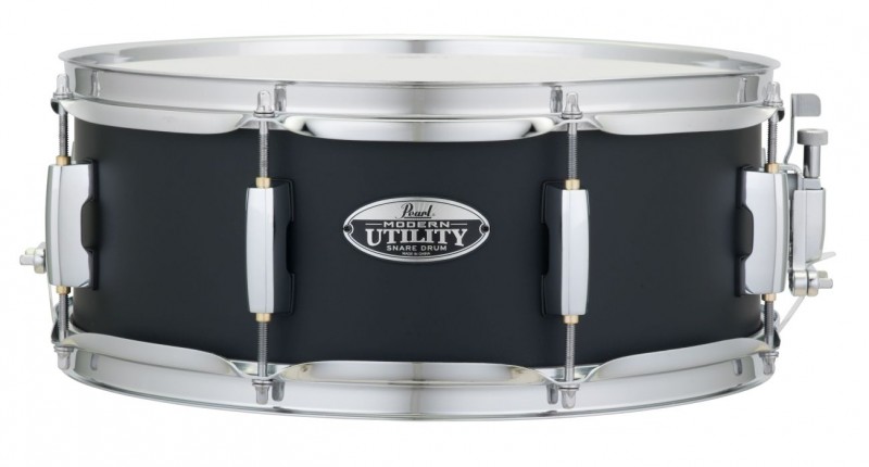 Pearl Modern Utility Snare Drum 14"x5.5" Maple Black Ice