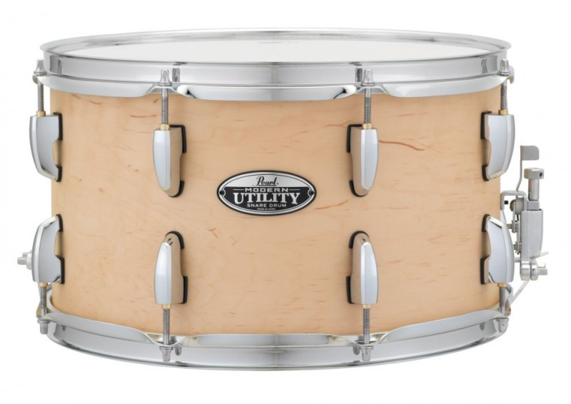 Pearl Modern Utility 14" x 8 Snare Drum - Maple Matte Natural MUS1480M-224