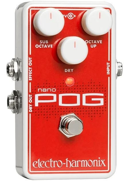 ELECTRO-HARMONIX – EHX – NANO POG PEDAL – POLYPHONIC OCTAVE GENERATOR
