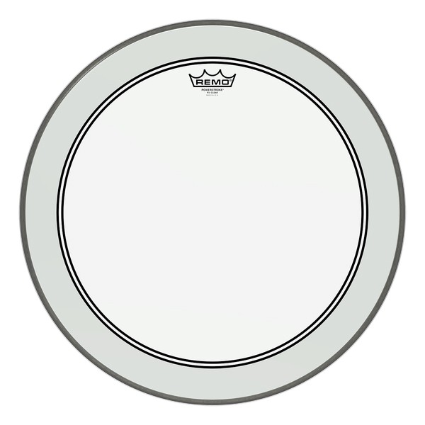 Remo P3-1318-BP 18" PS3 Powerstroke 3 Clear Bass Drum Head Skin