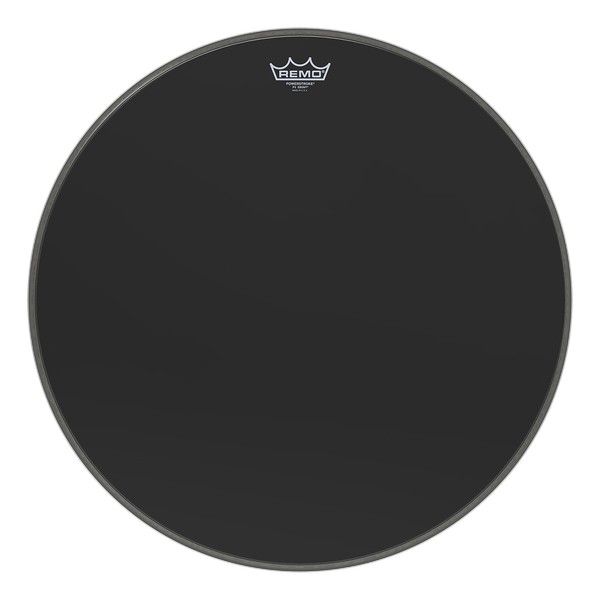 Remo P3-1026-ES 26" PS3 Powerstroke 3 Ebony Drum Head Skin