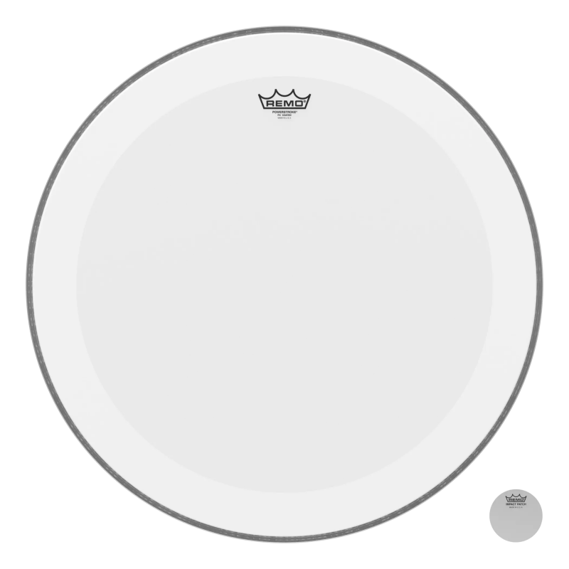 Remo P4-1122-C2 22" PS4 Powerstroke 4 Coated Bass Top Dot Drum Head Skin