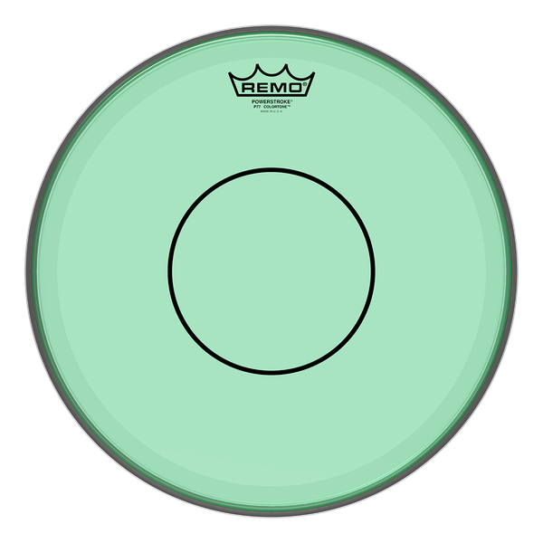 Remo P7-0314-CT-GN 14" Colortone PS77 Powerstroke 77 Green Drum Head Skin