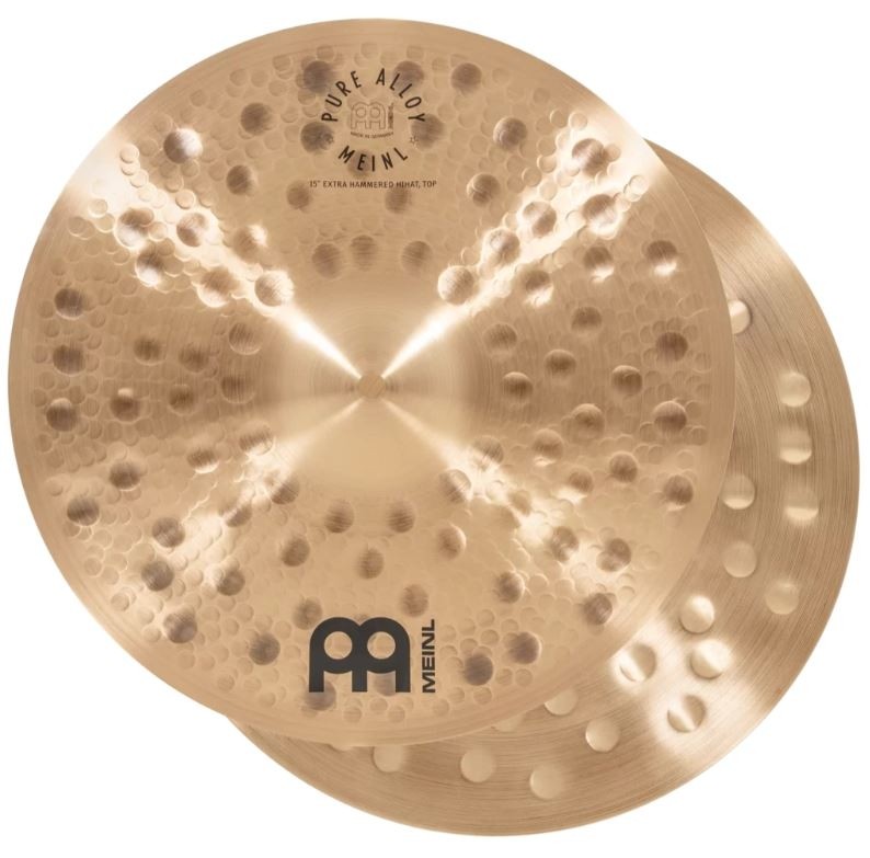 Meinl Pure Alloy 15" Extra Hammered Hihat - PA15EHH