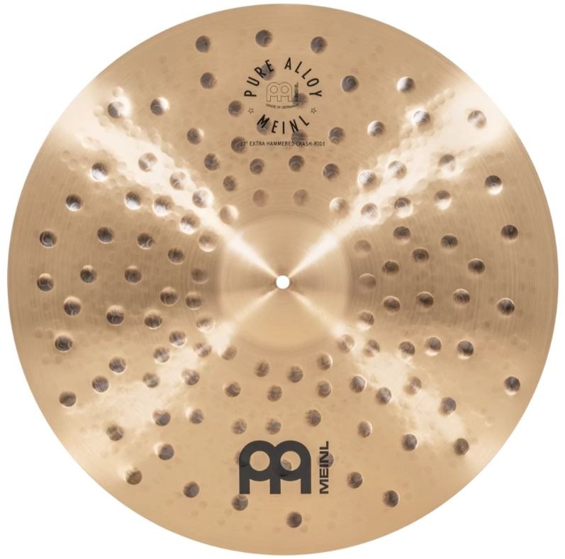 Meinl Pure Alloy 22" Extra Hammered Crash-Ride - PA22EHCR