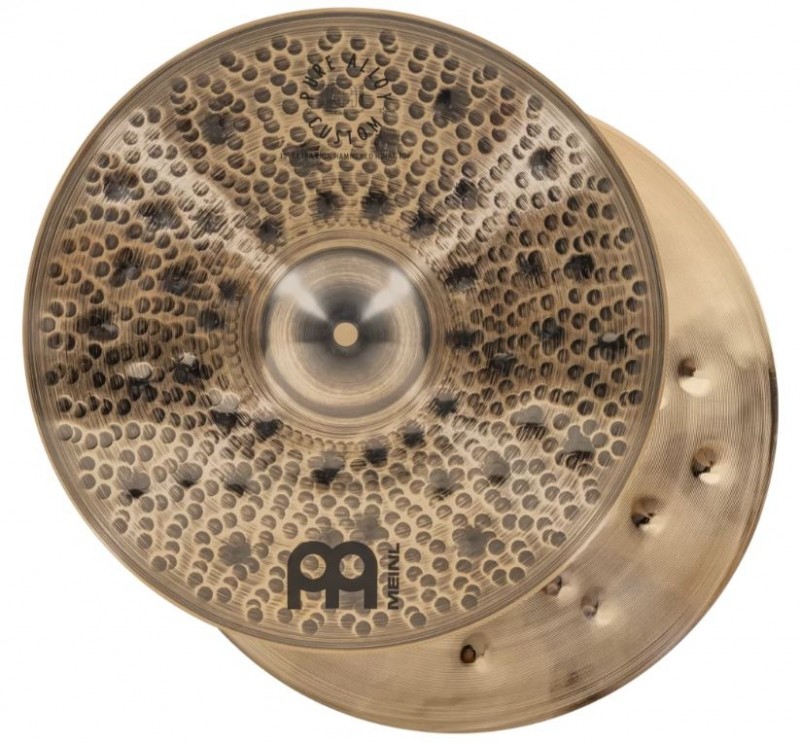 Meinl Pure Alloy Custom 15" Extra Thin Hammered Hihat - PAC15ETHH