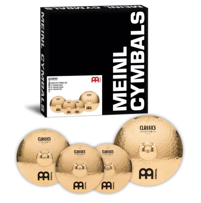 Meinl Classics Custom Brilliant Complete Cymbal Set