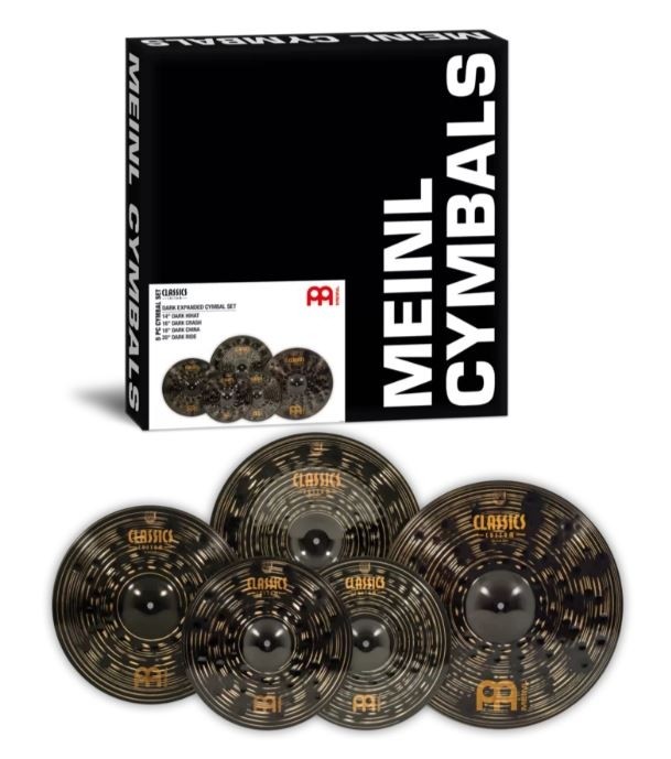 Meinl Classics Custom Dark Expanded Cymbal Set - CCD-CS1