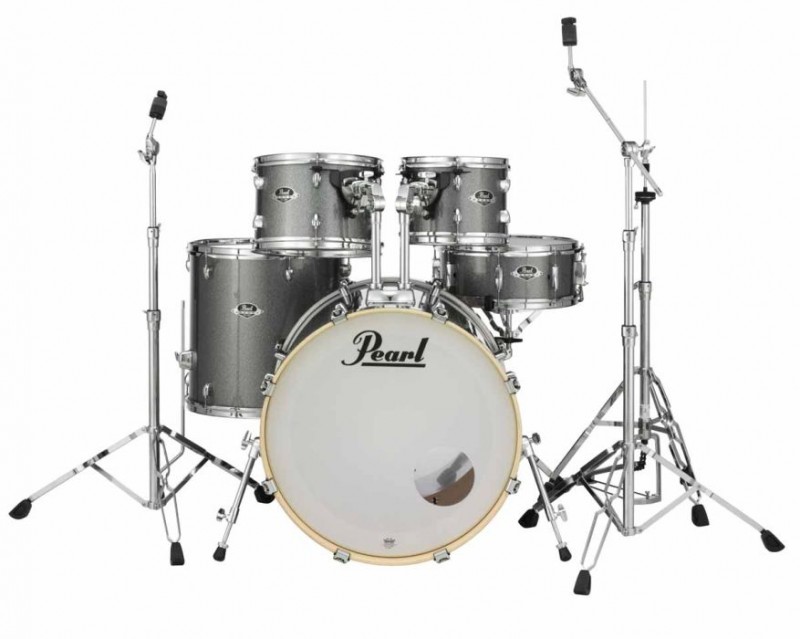 Pearl Export EXX 22" Fusion Plus Drum Kit W/Hardware Grindstone Sparkle