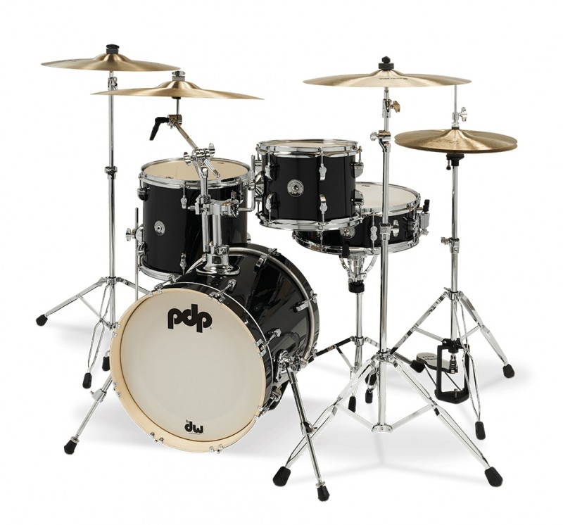 PDP New Yorker Black Onyx Sparkle Finishply 4pce shell set
