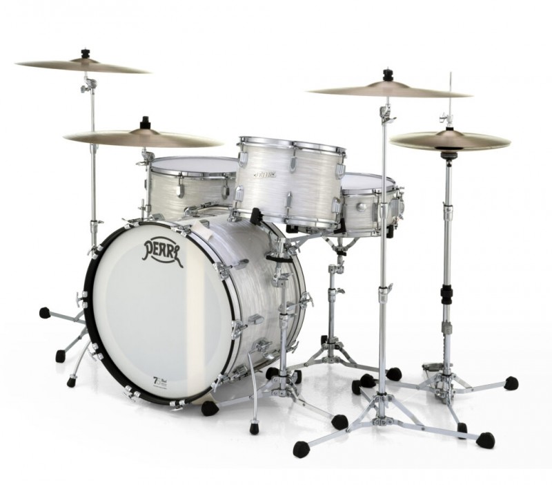 Pearl President Series Ltd Ed. Phenolic 3Pc Shell Pack in Pearl White Oyster