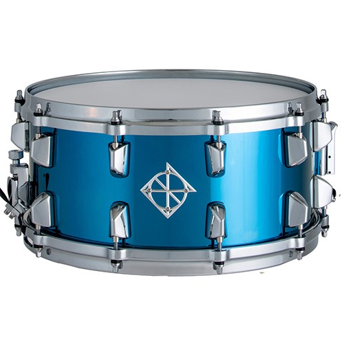  Dixon Artisan Series 14" x 6.5 Blue Titanium Plated Steel Snare Drum - PDSAN654BTS