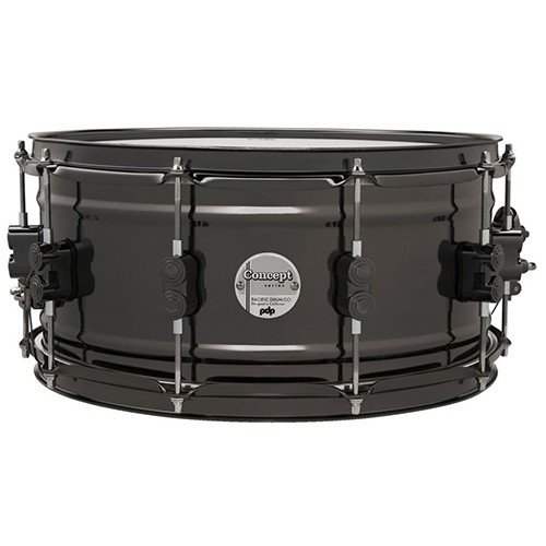 PDP By DW Concept Series 14 x 6.5 Black Nickel Over Brass Snare Drum - PDSN6514SSBNB