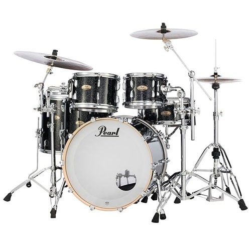 Pearl Session Studio Select 4 Piece Drum Kit 22" Shell Set - Black Halo Glitter