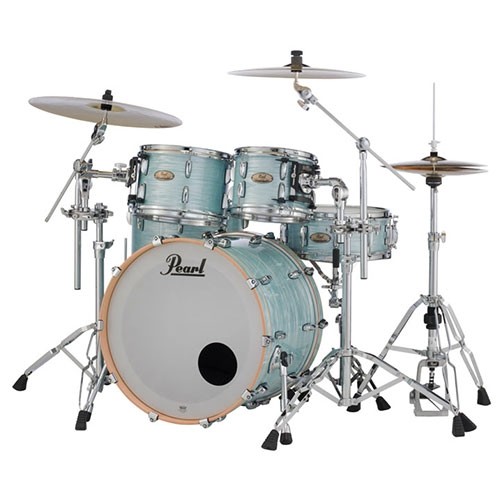 Pearl Session Studio Select 4 Piece Drum Kit 22" Shell Set - Ice Blue Oyster