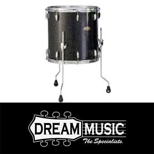 Pearl Session Studio Select 16x16 Floor Tom Black Halo Glitter - SAVE $610 OFF RRP !!!