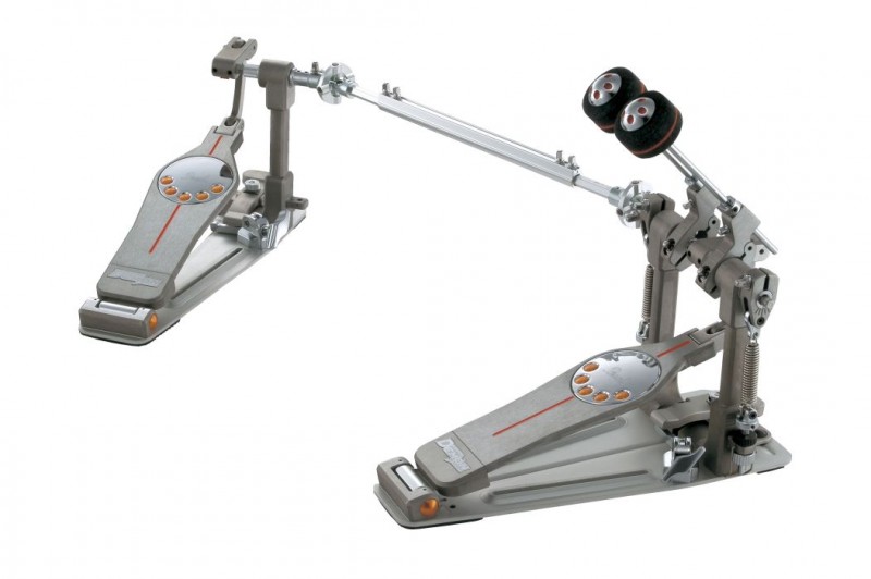 Pearl P3002D Eliminator Demon Drive Direct Drive Twin Bass Kick Drum Pedal with Case