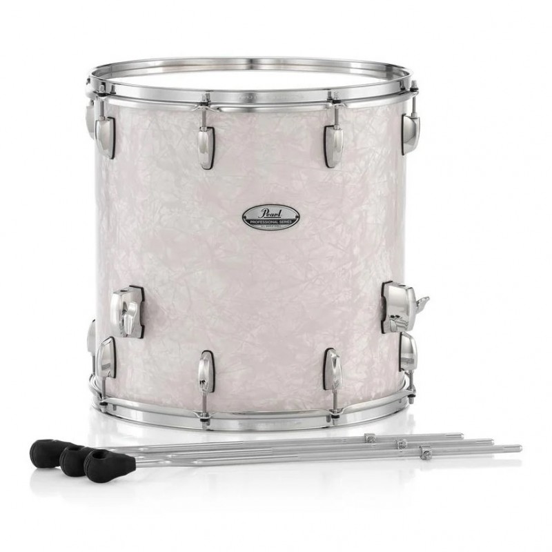 Pearl Masters Maple Floor Tom 14x14 White Marine Pearl - SAVE $570 OFF RRP !!!