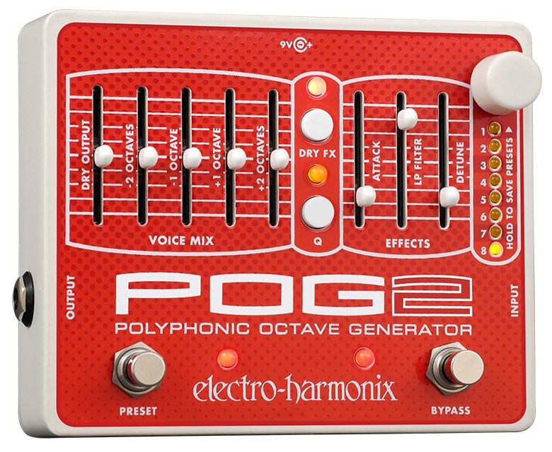 ELECTRO-HARMONIX – EHX – POG 2 – POLYPHONIC OCTAVE GENERATOR