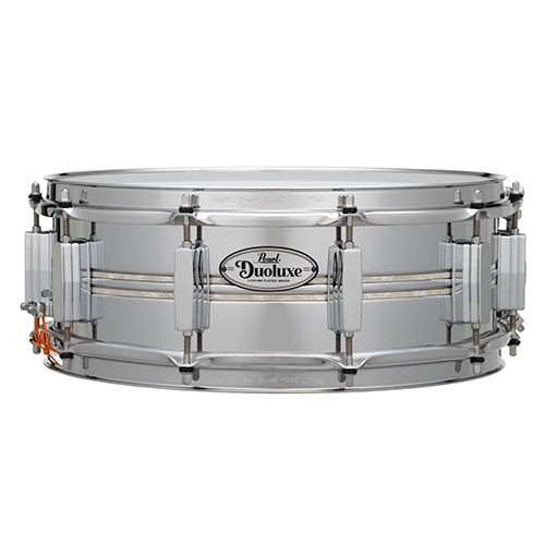 Pearl Duoluxe 14 x5 Snare Drum Nicotine White Marine Pearl - DUX1450BR