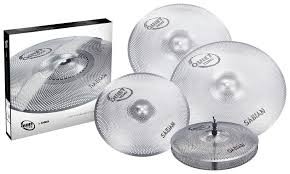 SABIAN – QUIET TONE CYMBAL PACK – QTPC504