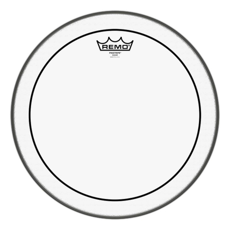 Remo PS-0318-00 18" Pinstripe Clear-Tom Drum Head Skin