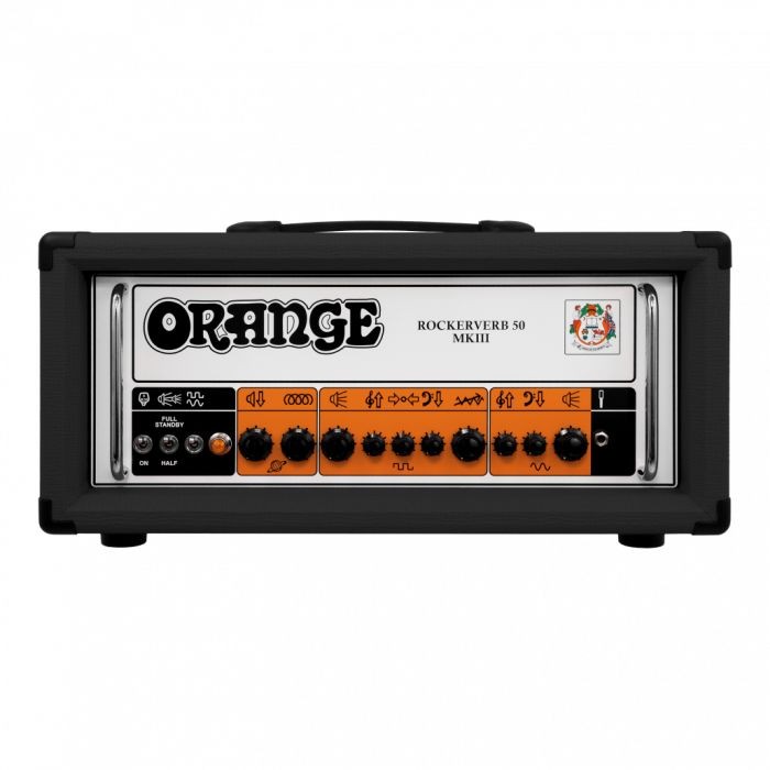 Orange Rockerverb 50H MKIII Black Valve Guitar Amplifier Head