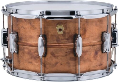 LUDWIG – USA COPPERPHONIC LC608R 14X8" RAW COPPER SNARE DRUM