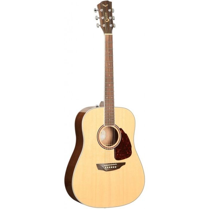 SGW Solid Top Dreadnought Natural Finish Acoustic Guitar - S300D