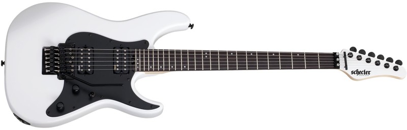 Schecter SCH1282 Sun Valley Super Shredder-FR WHT Electric Guitar