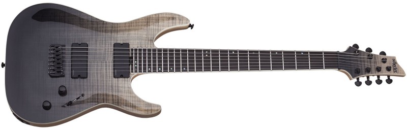 Schecter SCH1355 C-7 SLS Elite BFB 7 String Electric Guitar