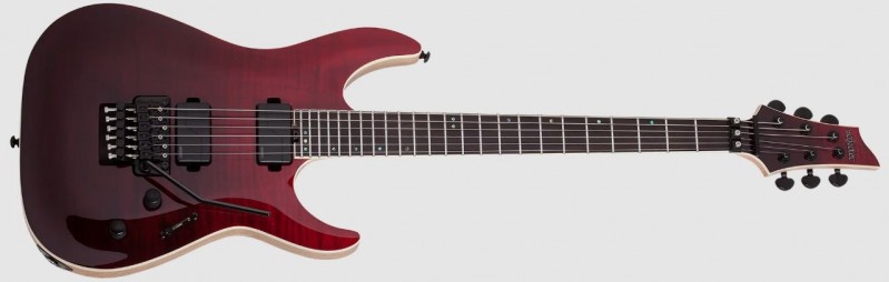 Schecter SCH1371 C-1 FR SLS Elite Electric Guitar - Blood Burst