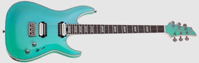 Schecter SCH1386 C-1 SLS Hollywood Electric Guitar - Glacier