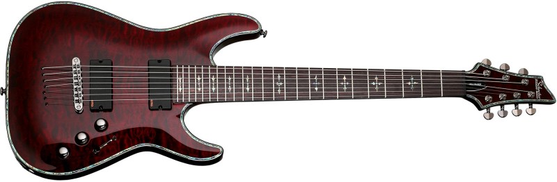 Schecter SCH1792 Hellraiser C-7 BCH 7 String Electric Guitar