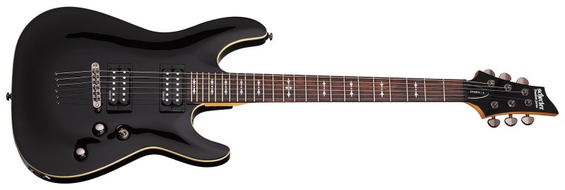Schecter SCH2060 Omen-6 Black Electric Guitar