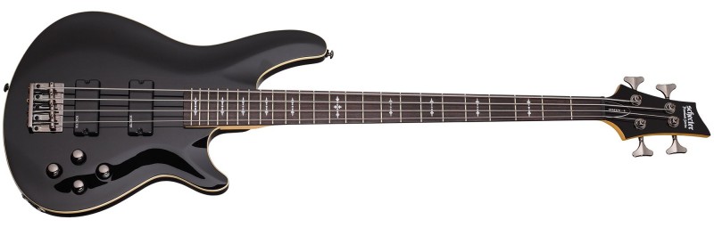 Schecter SCH2090 Omen-4 Black Bass Guitar