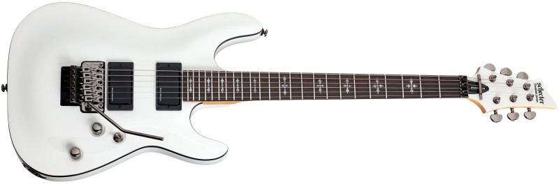 Schecter SCH3246 Demon-6 FR VWHT Electric Guitar