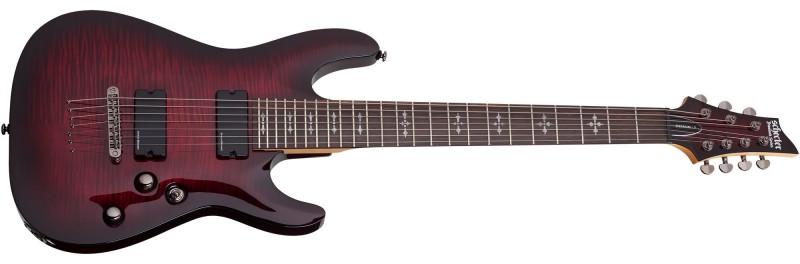 Schecter SCH3249 Demon-7 CRB 7 String Electric Guitar
