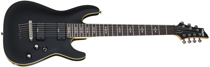 Schecter SCH3662 Demon-7 ABSN 7 String Electric Guitar