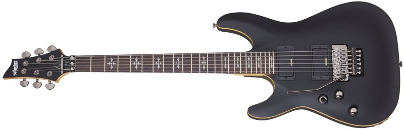 Schecter SCH3666 Demon-6 FR Left Handed ABSN Electric Guitar