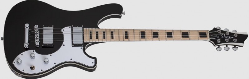 Schecter SCH675 Stargazer-6 Electric Guitar - Gloss Black