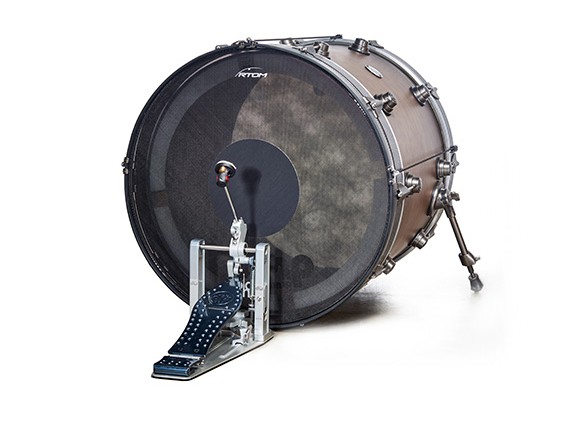 RTOM – BLACK HOLE 20" BASS DRUM PRACTICE PAD 