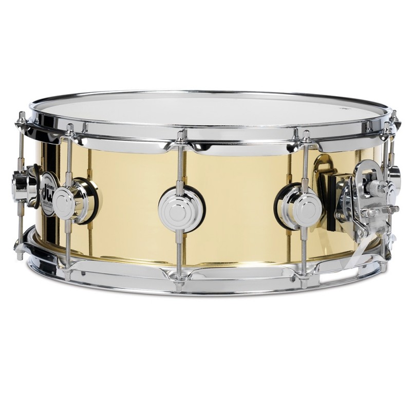 DW Collector's Polished Brass 14x6.5" Snare Drum