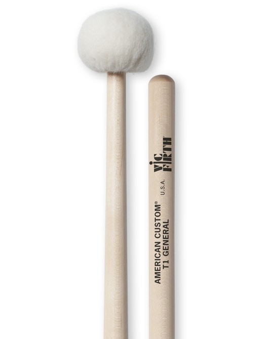 VIC FIRTH T1 WOOD TIMPANI MALLETS GENERAL
