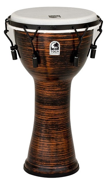 Toca Freestyle 2 Series Mech Tuned Djembe 10" in Spun Copper